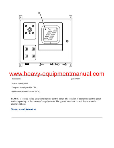 DOWNLOAD CATERPILLAR G3512 GENERATOR SET SERVICE REPAIR MANUAL E2E