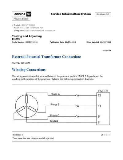 Download Caterpillar G3512 GEN SET ENGINE Service Repair Manual 7SZ