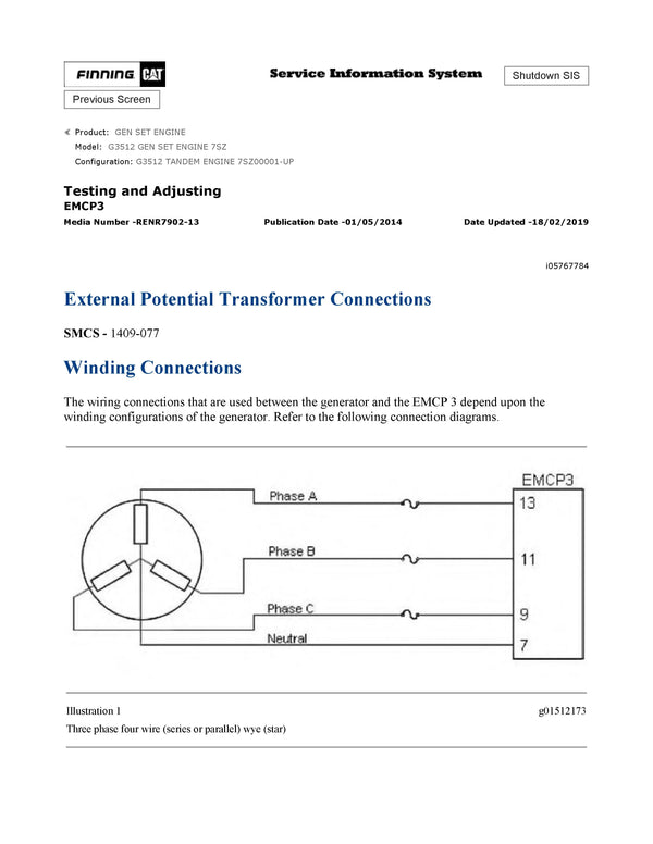Download Caterpillar G3512 GEN SET ENGINE Service Repair Manual 7SZ