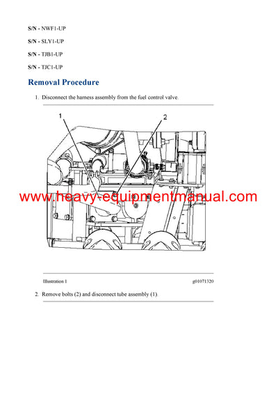 DOWNLOAD CATERPILLAR G3516C GAS ENGINE SERVICE REPAIR MANUAL NWF