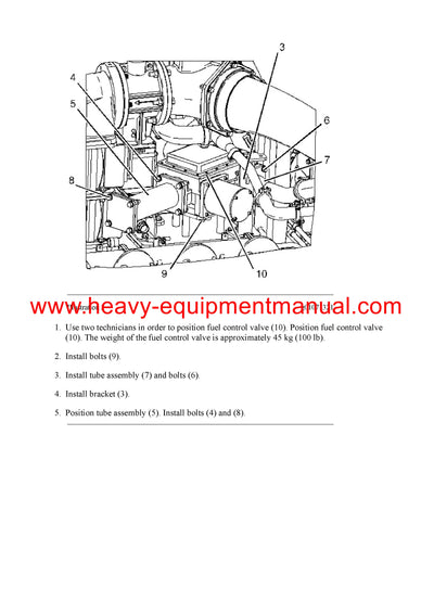 DOWNLOAD CATERPILLAR G3516C GAS ENGINE SERVICE REPAIR MANUAL NWF