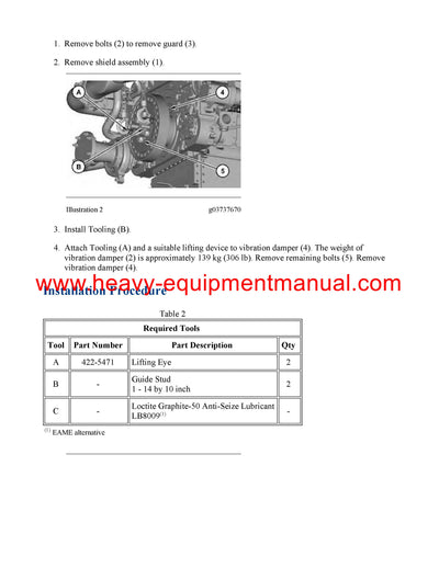 DOWNLOAD CATERPILLAR G3516C GENERATOR SET SERVICE REPAIR MANUAL F6D