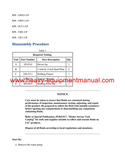 DOWNLOAD CATERPILLAR G3516C GENERATOR SET SERVICE REPAIR MANUAL TJC