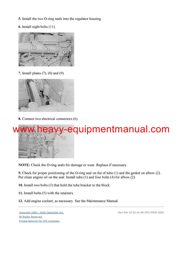 Download Caterpillar G3516 GAS ENGINE Service Repair Manual 3RC