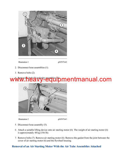 DOWNLOAD CATERPILLAR G3516 GENERATOR SET SERVICE REPAIR MANUAL E62