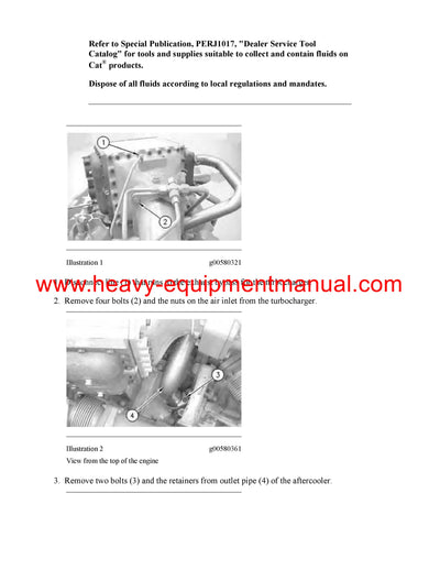 DOWNLOAD CATERPILLAR G3516 GENERATOR SET SERVICE REPAIR MANUAL E6W