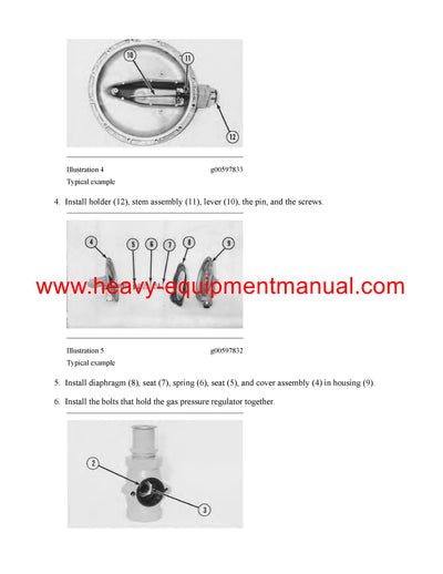 DOWNLOAD CATERPILLAR G3516 GENERATOR SET SERVICE REPAIR MANUAL E6Z