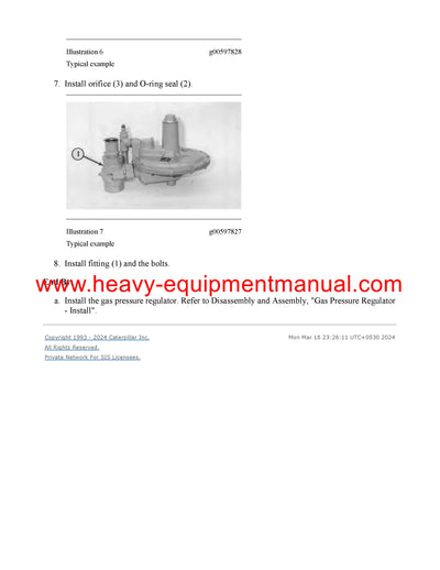 DOWNLOAD CATERPILLAR G3516 GENERATOR SET SERVICE REPAIR MANUAL E6Z