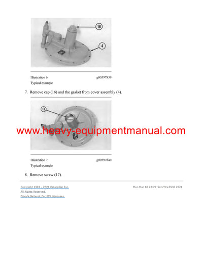 Download Caterpillar G3516 GENERATOR SET Service Repair Manual ZAZ