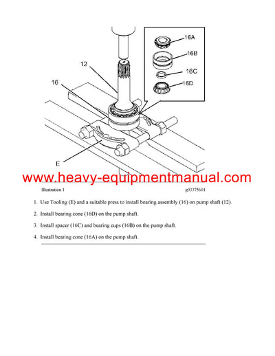 DOWNLOAD CATERPILLAR G3520C GENERATOR SET SERVICE REPAIR MANUAL B9P
