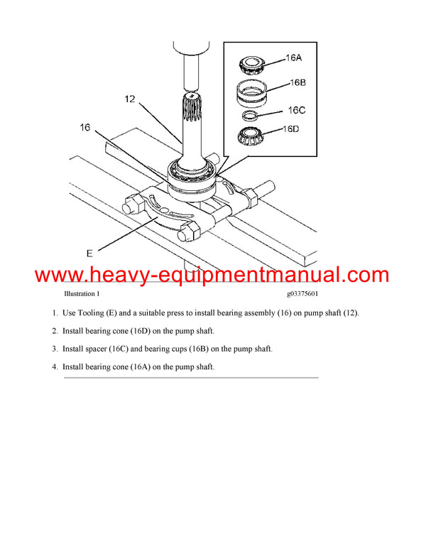 DOWNLOAD CATERPILLAR G3520C GENERATOR SET SERVICE REPAIR MANUAL B9P