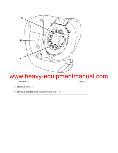Download Caterpillar G3520C GENERATOR SET Service Repair Manual CWW