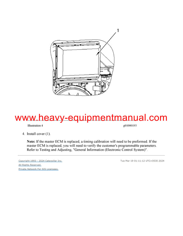 Download Caterpillar G3520C GENERATOR SET Service Repair Manual GZB