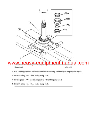 Download Caterpillar G3520C GENERATOR SET Service Repair Manual GZN