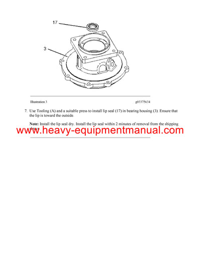 Download Caterpillar G3520C GENERATOR SET Service Repair Manual RLP
