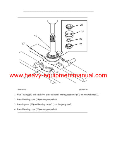DOWNLOAD CATERPILLAR G3520H GENERATOR SET SERVICE REPAIR MANUAL GFP