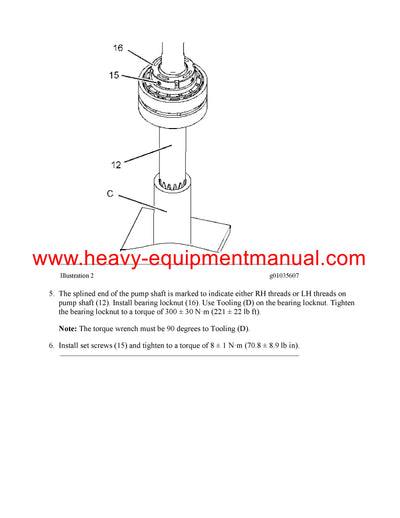 DOWNLOAD CATERPILLAR G3520H GENERATOR SET SERVICE REPAIR MANUAL GFP
