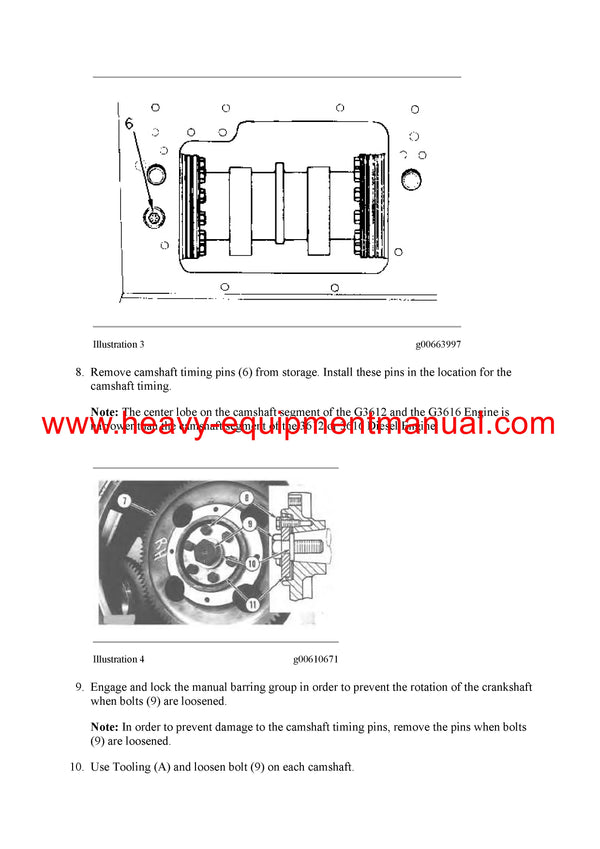 DOWNLOAD CATERPILLAR G3612 GAS ENGINE SERVICE REPAIR MANUAL BKE