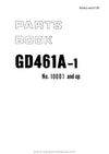 Komatsu GD461A-1(JPN) Motor Grader Parts Manual SN 10001-UP