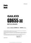 Komatsu GD655-3(JPN)-FOR N. AMERICA Motor Grader Parts Manual SN B25001-UP