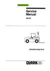 Clark GPH DPH 50 60 70 75 (SM-591) Forklift Service Repair Manual - PDF Download