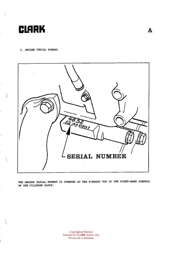 Clark GPM 20-30 (SM-5113) Forklift Service Repair Manual - PDF Download