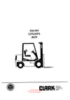 Clark GPX DPX 30 55 (SM-593A) Forklift Service Repair Manual - PDF Download