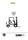 Clark GPX DPX 30 55 (SM-593) Forklift Service Repair Manual - PDF Download