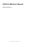 Gehl 280 Wheel Steer Loader (918113) Parts Manual PDF Download
