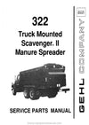 Gehl 322 Truck Mounted (904581A) Service Parts Manual PDF