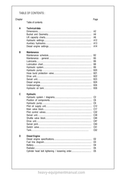 Gehl 502 602 652 Compact Excavator Service Repair Manual 918157A