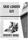 Gehl 6620 Skid-Steer Loader Operator Manual 903665A - PDF Download