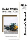 Gehl 680 All-Wheel-Steer Loader Operator Manual 918264C PDF Download