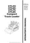 Gehl CTL55 CTL65 CTL75 CTL85 Compact Track Loader Operator Manual 917299E