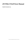 2011 Gehl CTL65 Compact Track Loader (917294) Parts Manual PDF Download