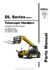 Gehl DL7-44 GEN2 DL9-44 GEN2 DL11-4455 GEN2 DL12-4055 GEN2 Telescopic Handlers Parts Manual 50960098C 2017