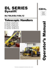 Gehl DL7H DL7L DL9H DL11H DL11L DL12H Telescopic Handler Operator Manual 913336D