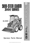 Gehl HL3000 Skid Steer Loader Service Parts Manual 901939A
