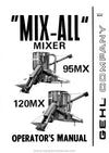 Gehl MIX-ALL 95MX 120MX (901516A) Operator Manual PDF Download