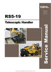 Gehl RS5-19 Telescopic Handler (913301) Service Repair Manual PDF Download