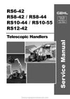 Gehl RS10-44 RS10-55 RS12-42 Telescopic Handler Service Repair Manual 913233
