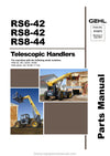 Gehl RS6-42 RS8-42 RS8-44 Telescopic Handler (913273C) Parts Manual PDF