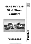 Gehl SL4635 SL4835 Skid-Steer Loader (907807H) Parts Manual Download PDF