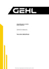 Gehl TH 5-19 H 75K ST5 S1 Telehandler (52833679) Service Manual PDF Download
