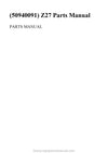 Gehl Z27 Parts Manual 50940091 2023