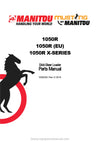 Gehl 1050R 1050R (EU) 1050R X-SERIES Skid-Steer Loader Parts Manual 50950261E 2019