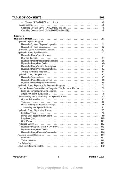 Gehl 1202 Compact Excavator Service Repair Manual 909767-C