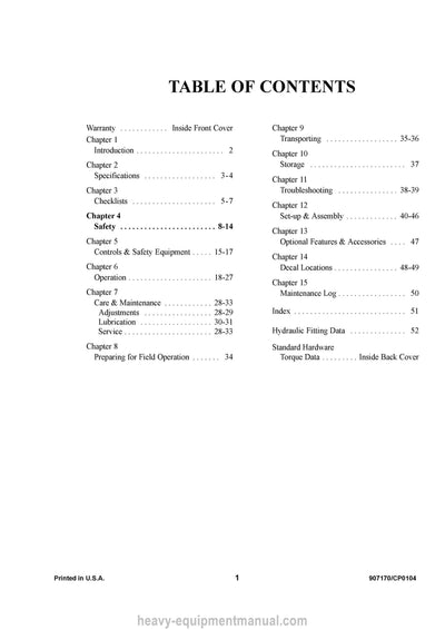 Gehl 1309 1312 1315 1322 Mixer Spreader (907170C) Operator Manual PDF