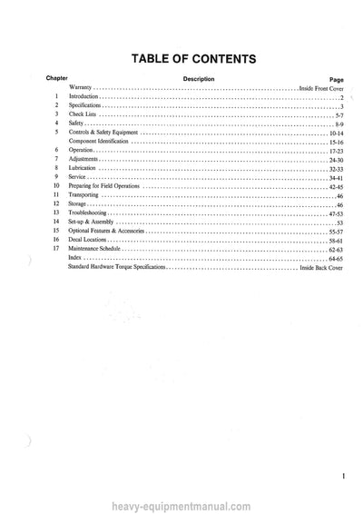Gehl 1465 1865 Round Baler Operators Manual 904112A 1988