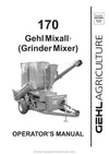 Gehl 170 Mixall Operator Manual 907084 - PDF Download